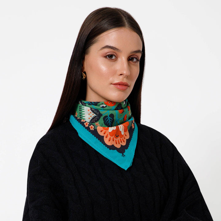 Dinara Mirtalipova Poppy Seeds Bandana