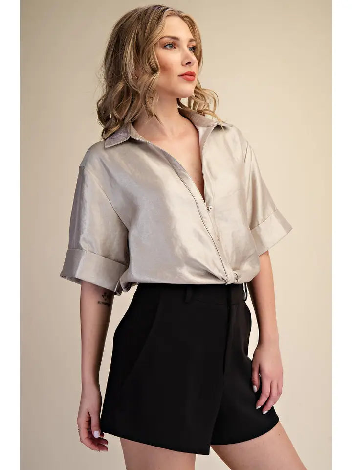 Deep Neck Top