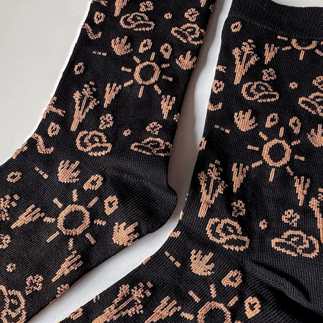 Grasslands Western Socks