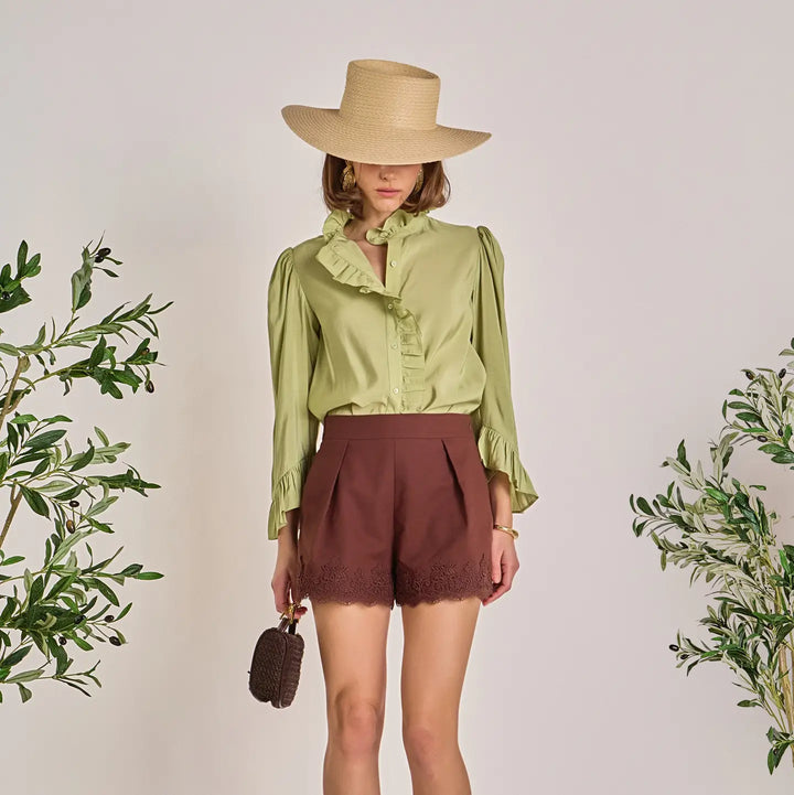 Ruffle Blouse
