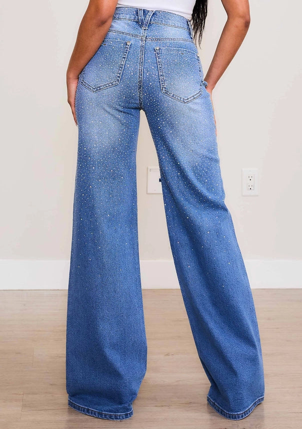 Rhinestone Jeans