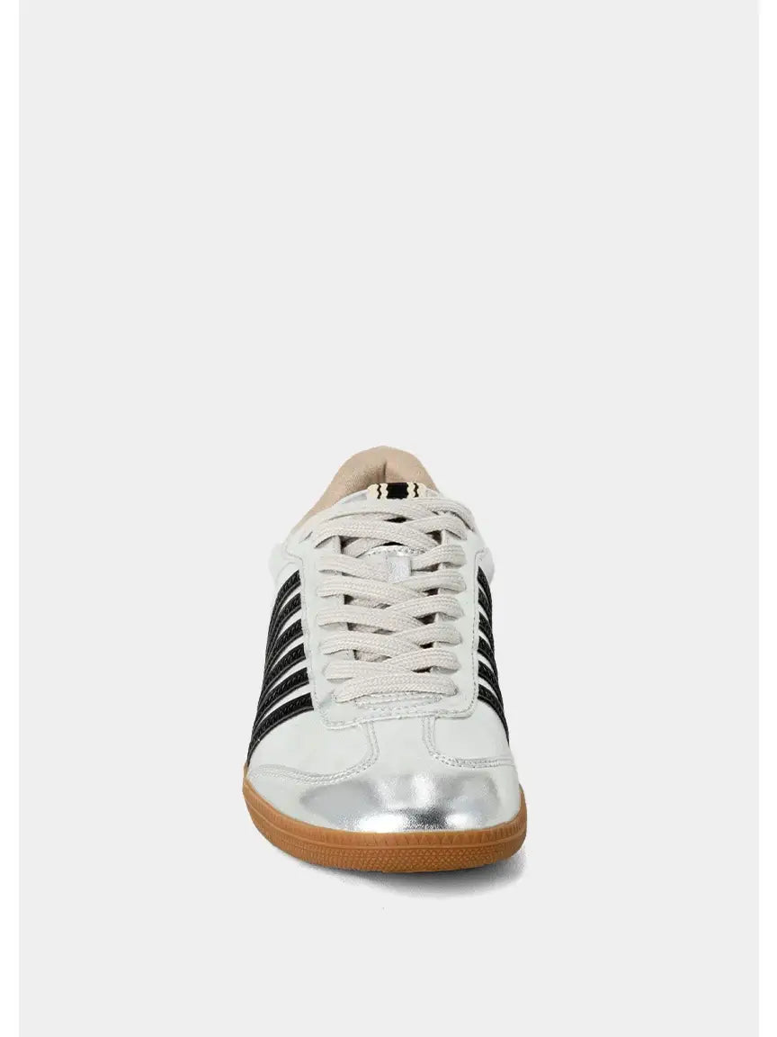 The Stevie Silver Sneaker