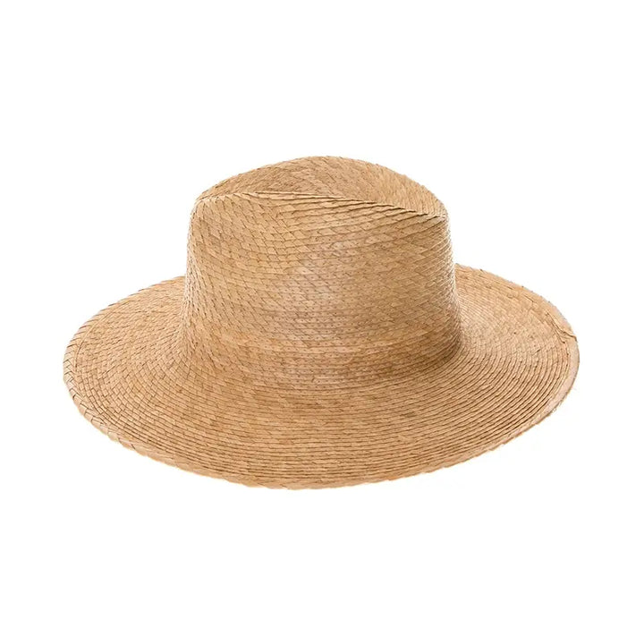 Handmade Buri Palm Leaf Straw Panama Hat