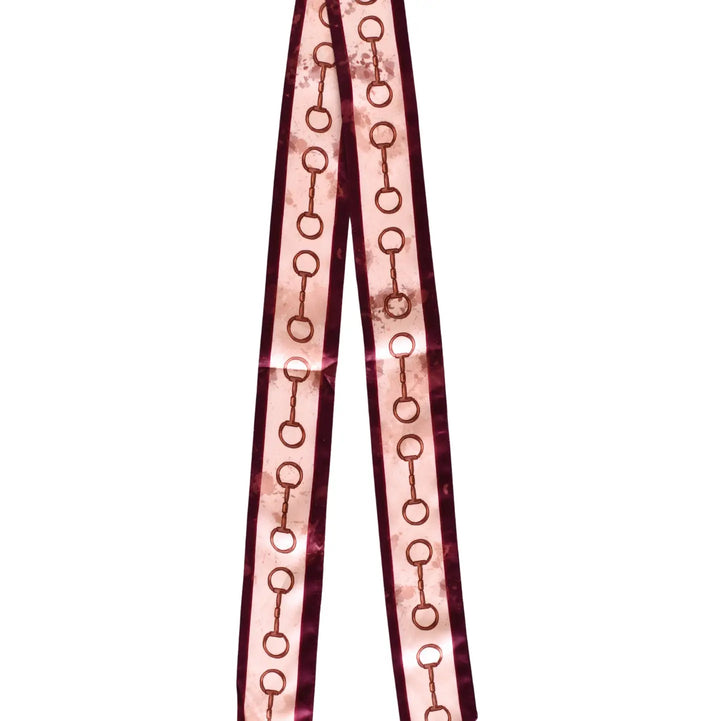 Show Day Dee Ring Snaffle Bit Western Twilly Scarf