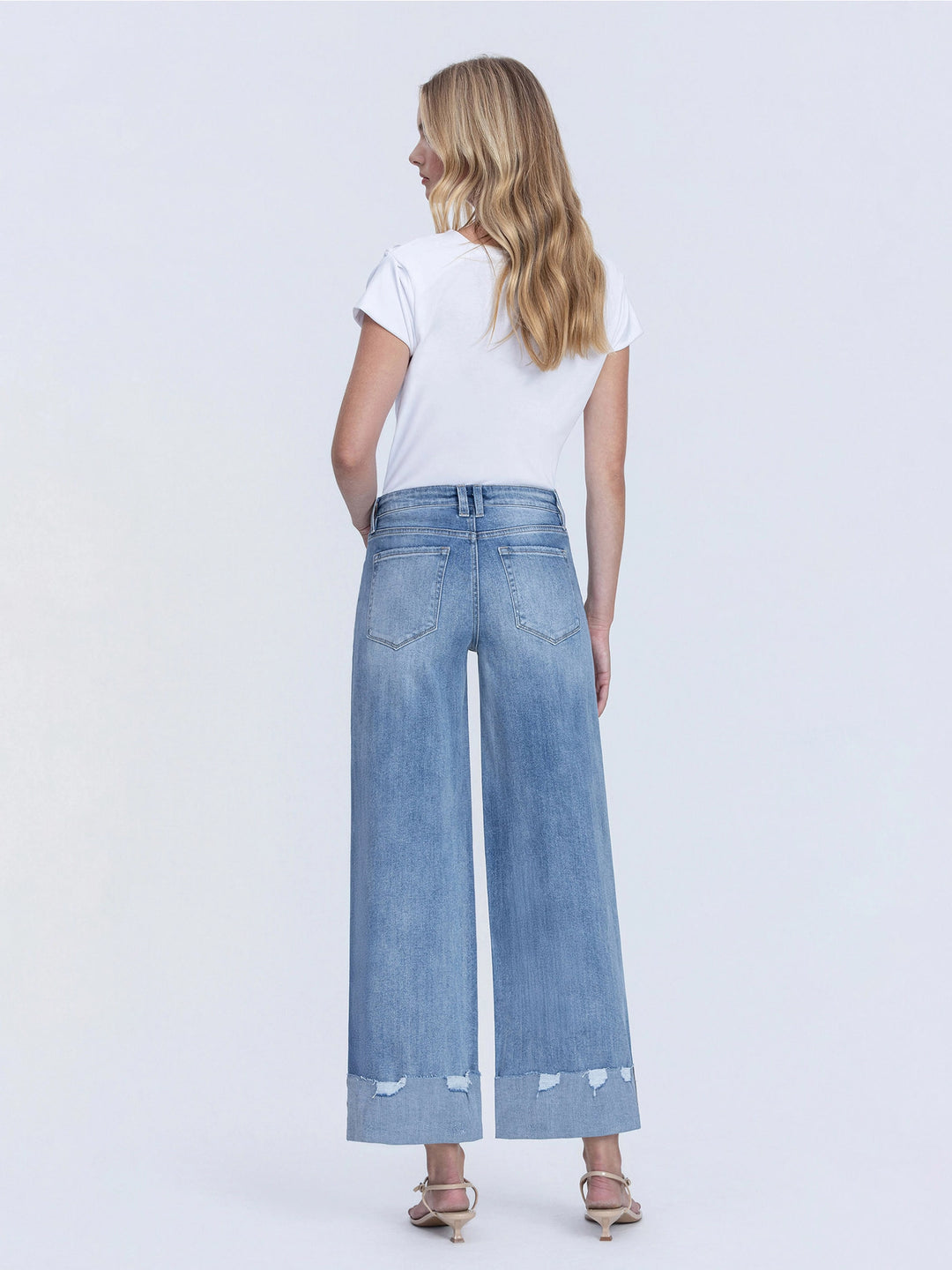 Georgia Wide Cuff Jeans