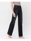 Black High Rise Loose Fit Jeans