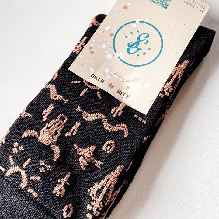 Grasslands Western Socks