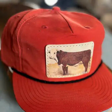 The Painted Hereford Bull Trucker