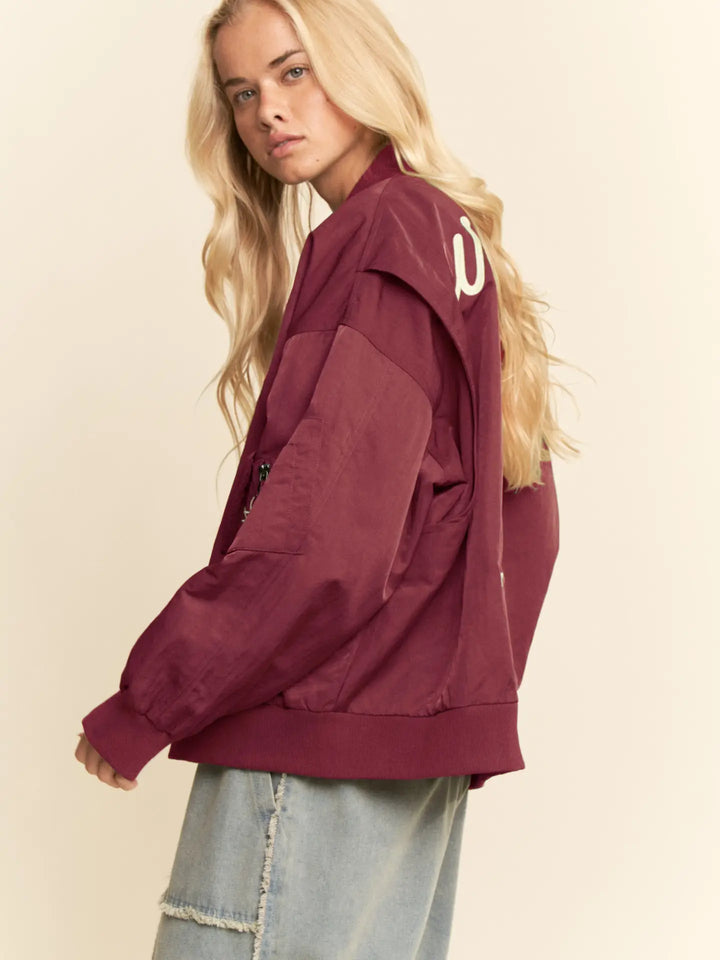 West Coast Rodeo Embroidered Bomber Jacket