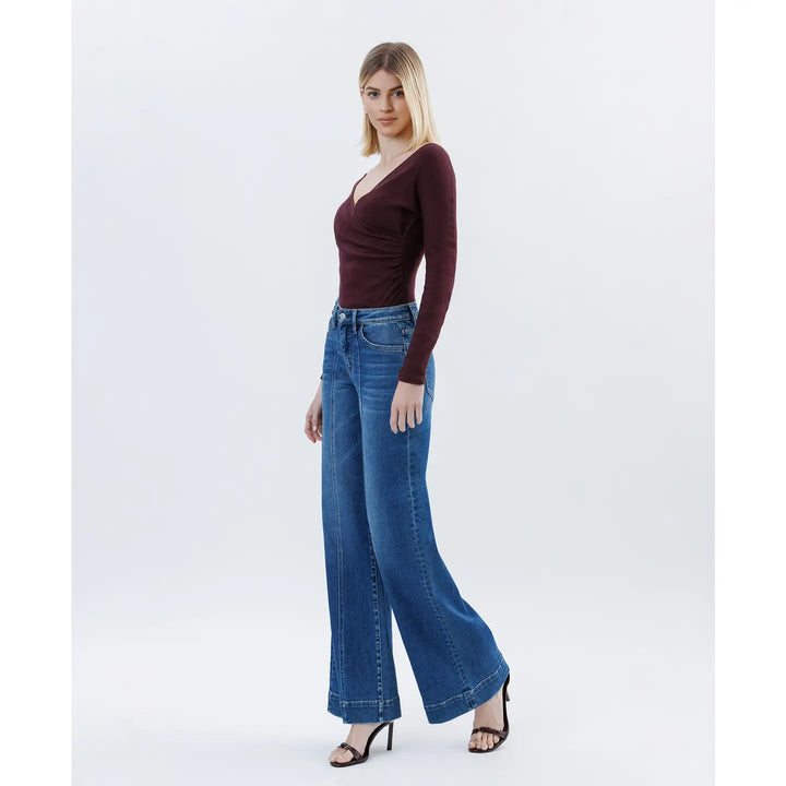 Pleated Trouser Jeans