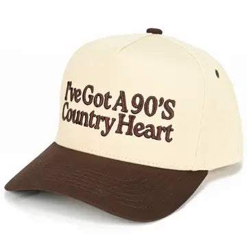 I've Got a 90's Country Heart Trucker Hat