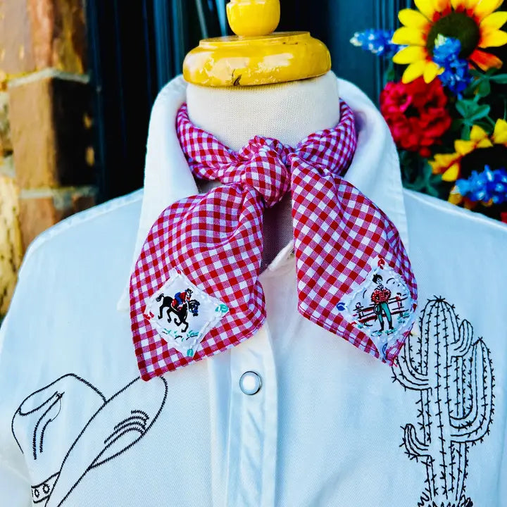 Embroidered Cowpuncher Bandana