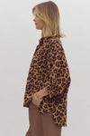 Oversized Cheetah  Top