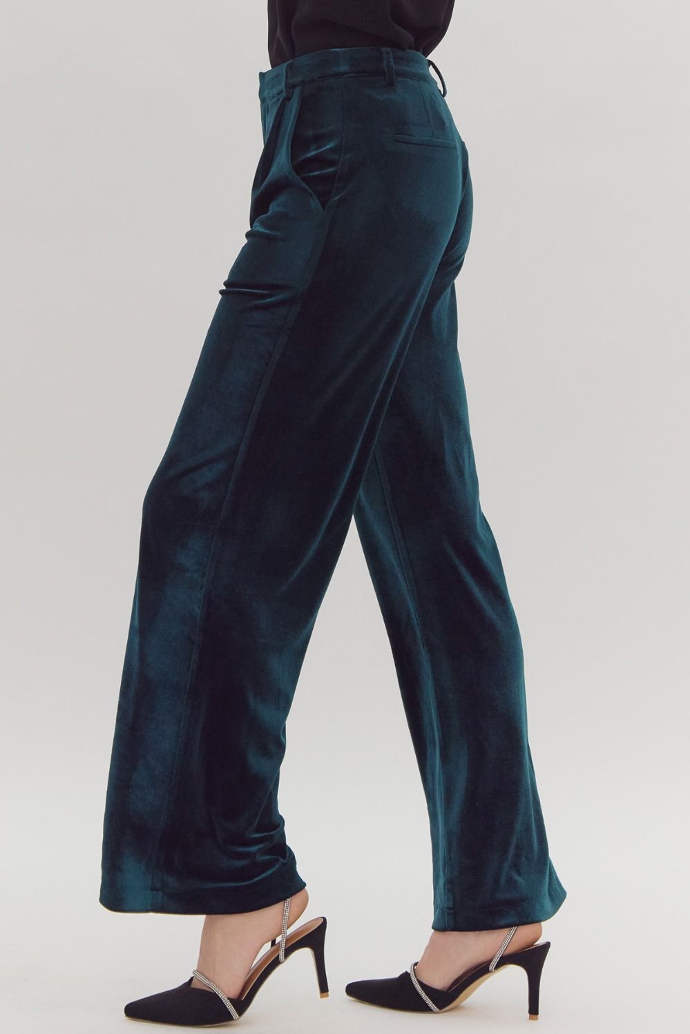 Velvet Wide leg Pants