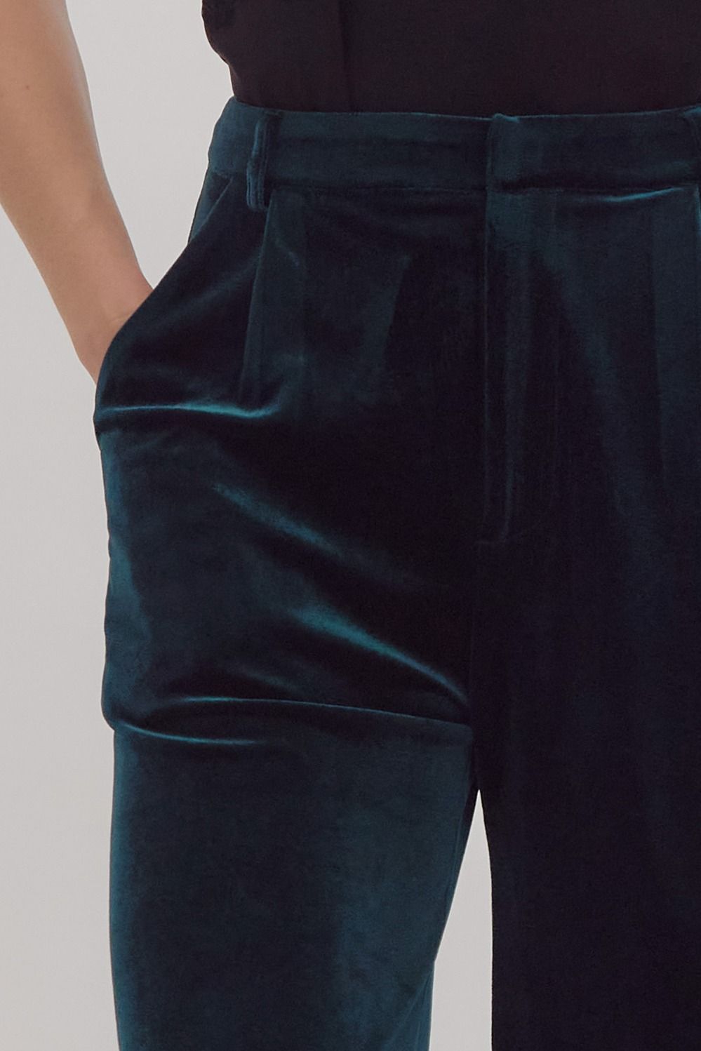 Velvet Wide leg Pants