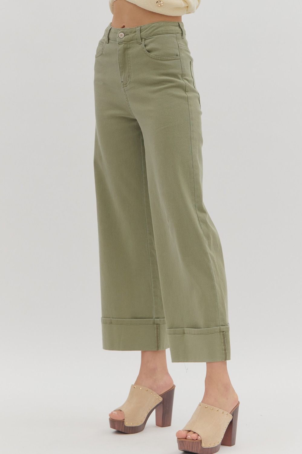 Savannah Pants- Light Olive