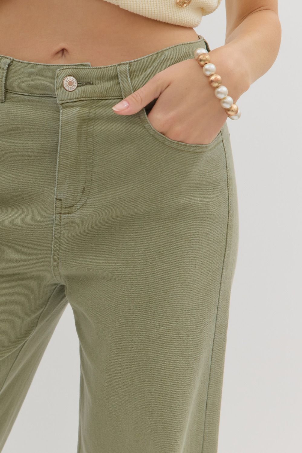 Savannah Pants- Light Olive