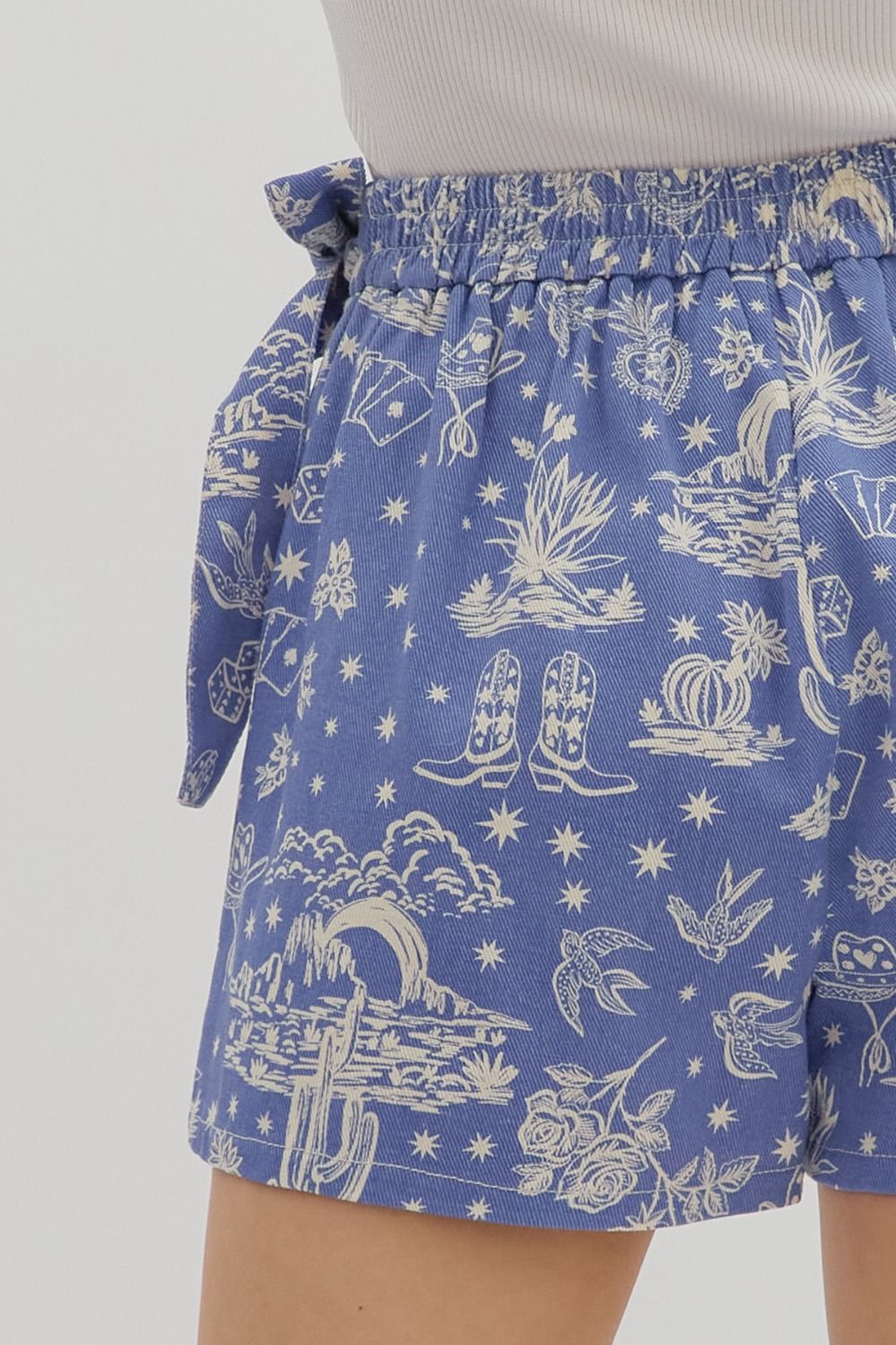 Western Scene Skort