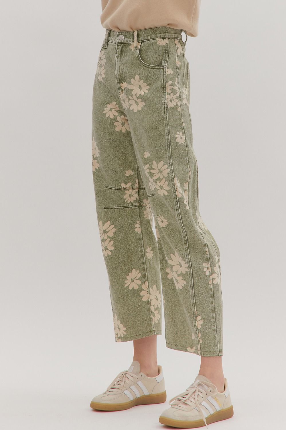 Floral Wide Leg Pants