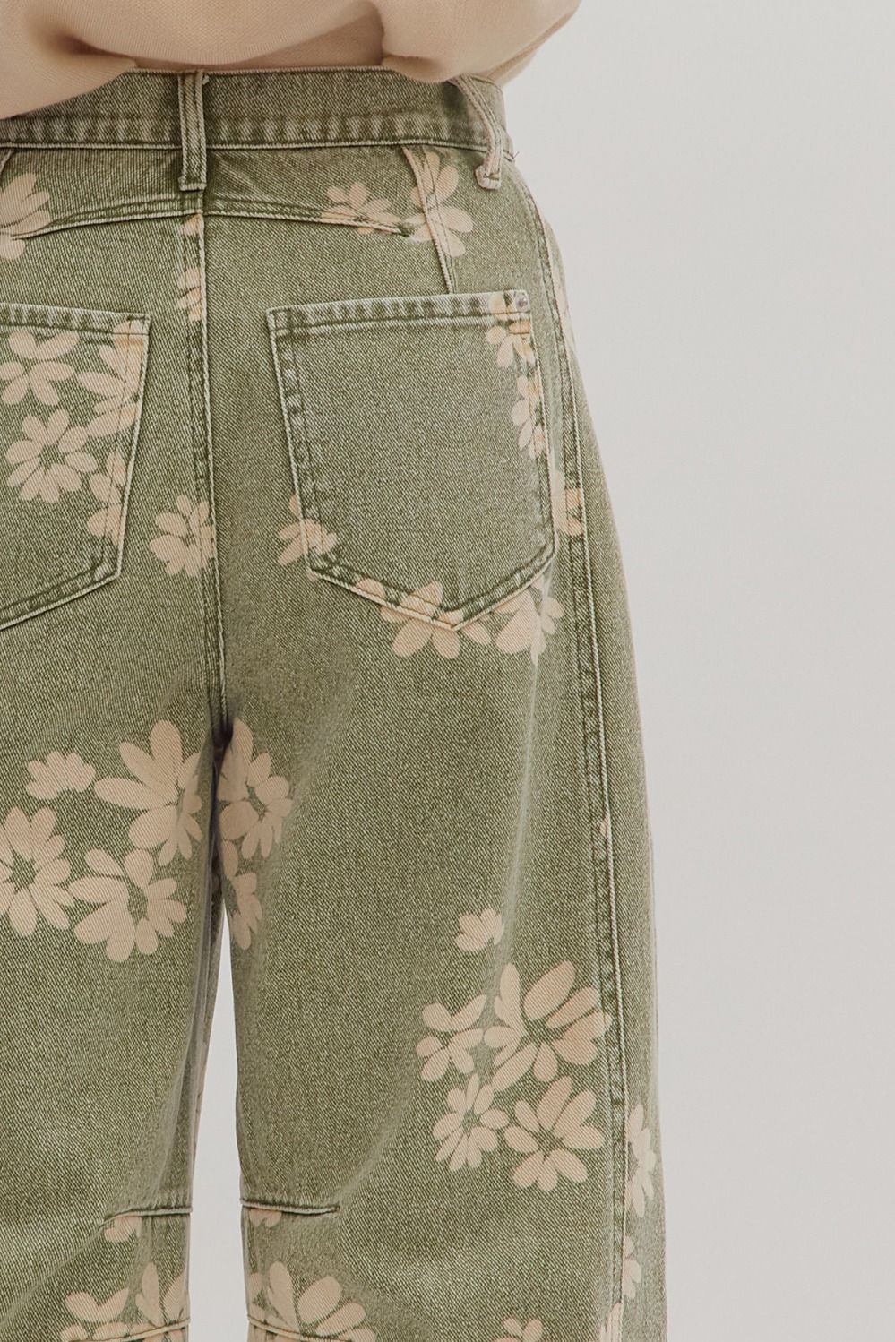 Floral Wide Leg Pants