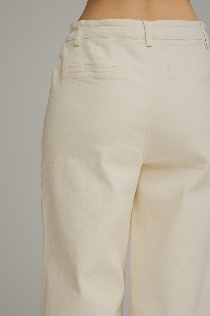 Horse-Bit Wide Leg Pants