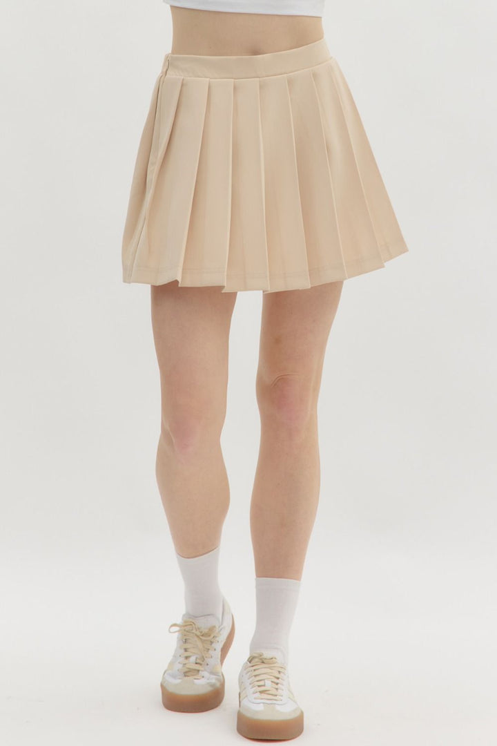 The Pleated Skirt