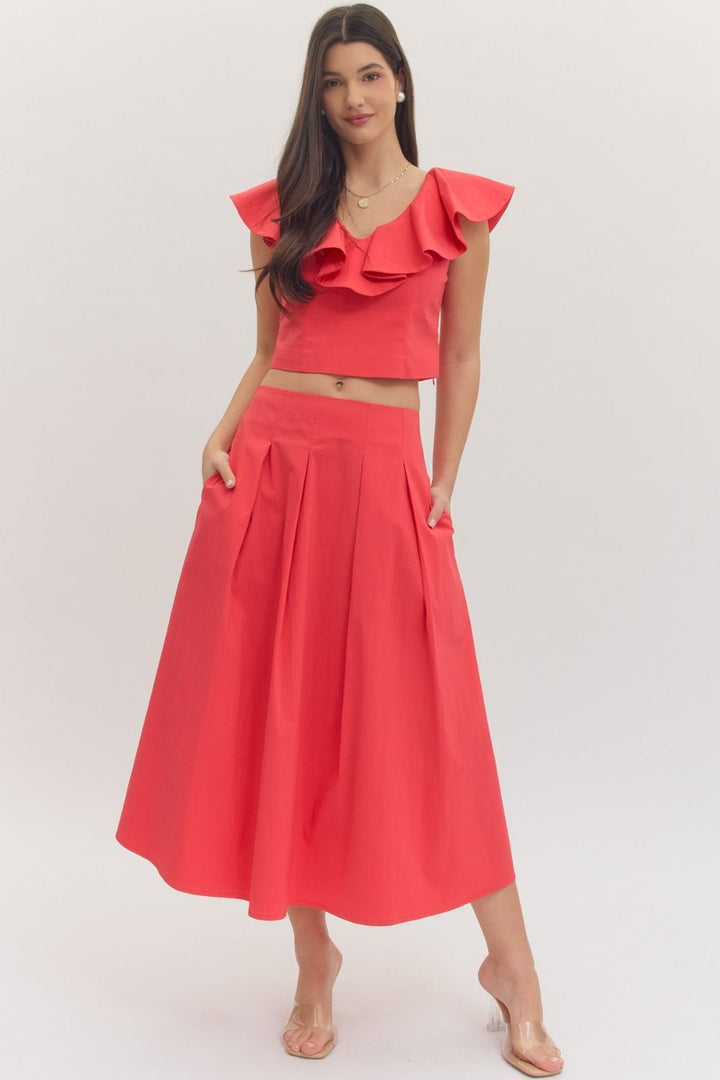 Penelope Pleated Skirt
