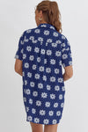 The Navy Daisy Dress