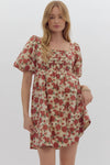 The Floral Smocked Dress