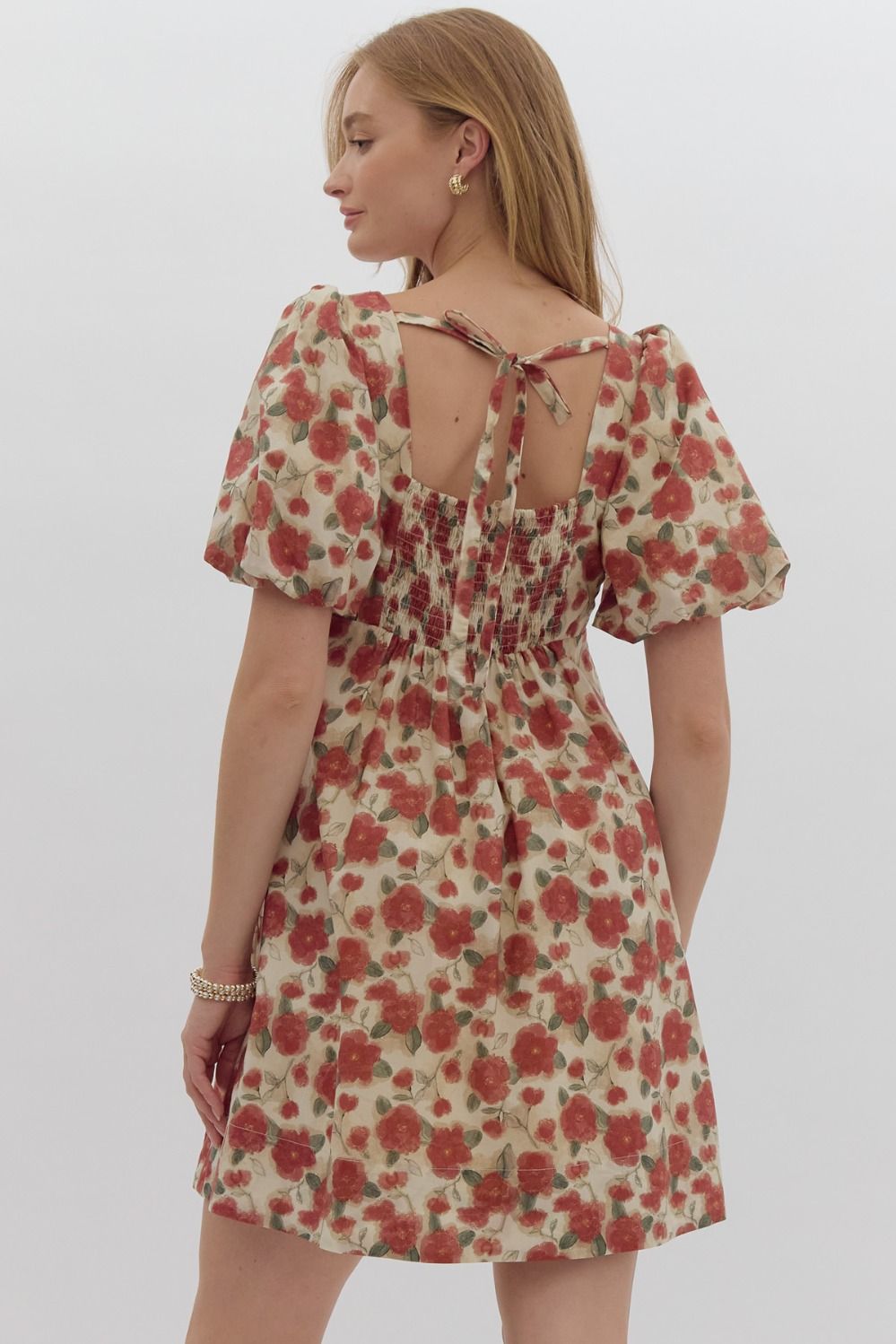 The Floral Smocked Dress