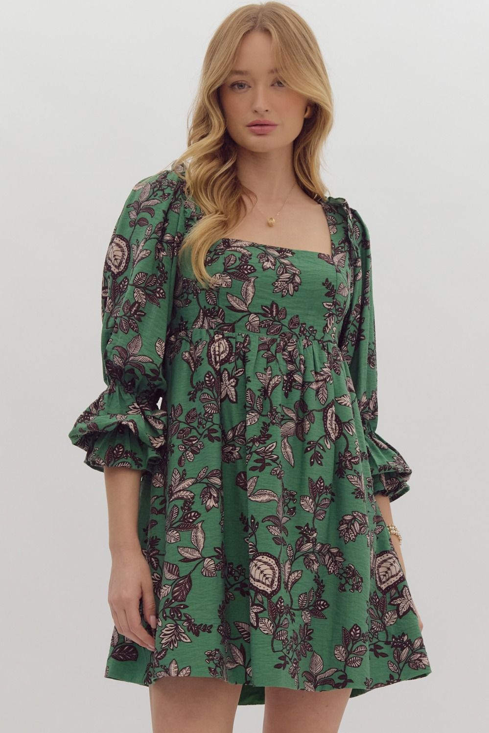 The Fall Floral Dress