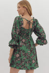 The Fall Floral Dress