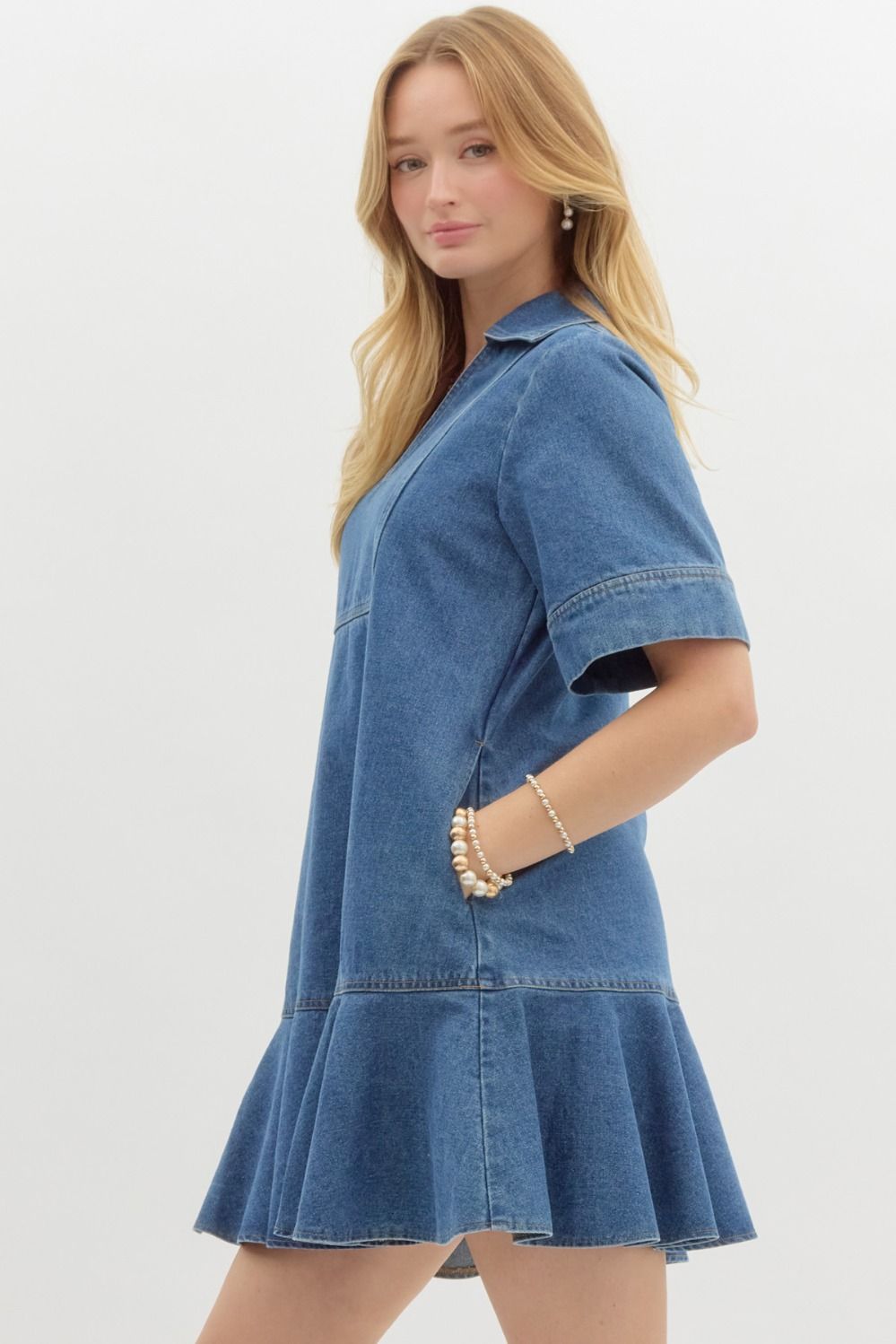 The Savannah Denim Dress