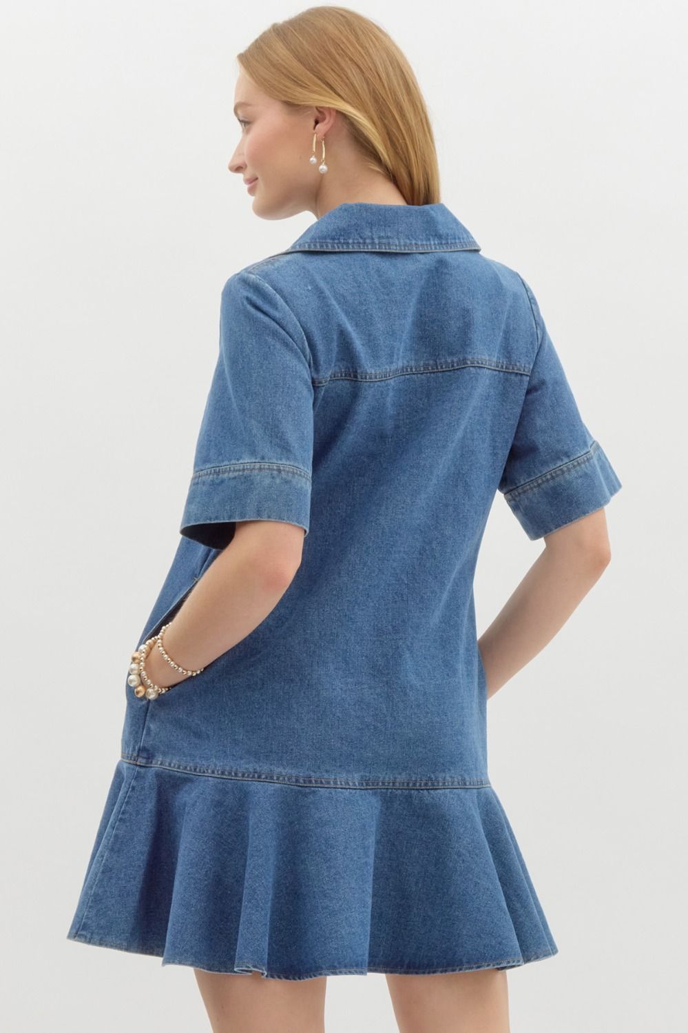 The Savannah Denim Dress