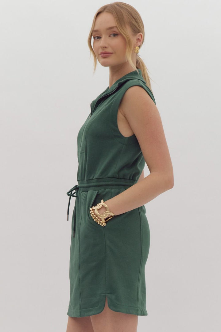 The Everyday Dress- Olive