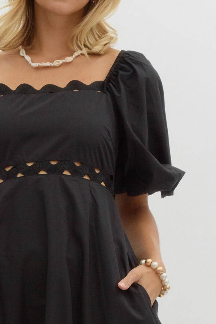 The Cut Out Ric Rac Dress