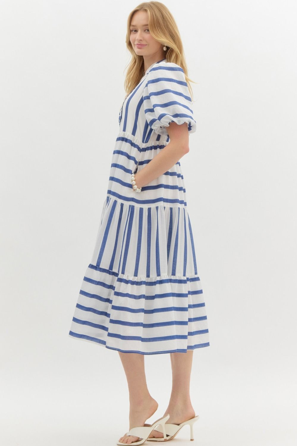 The Navy Stripe Dress