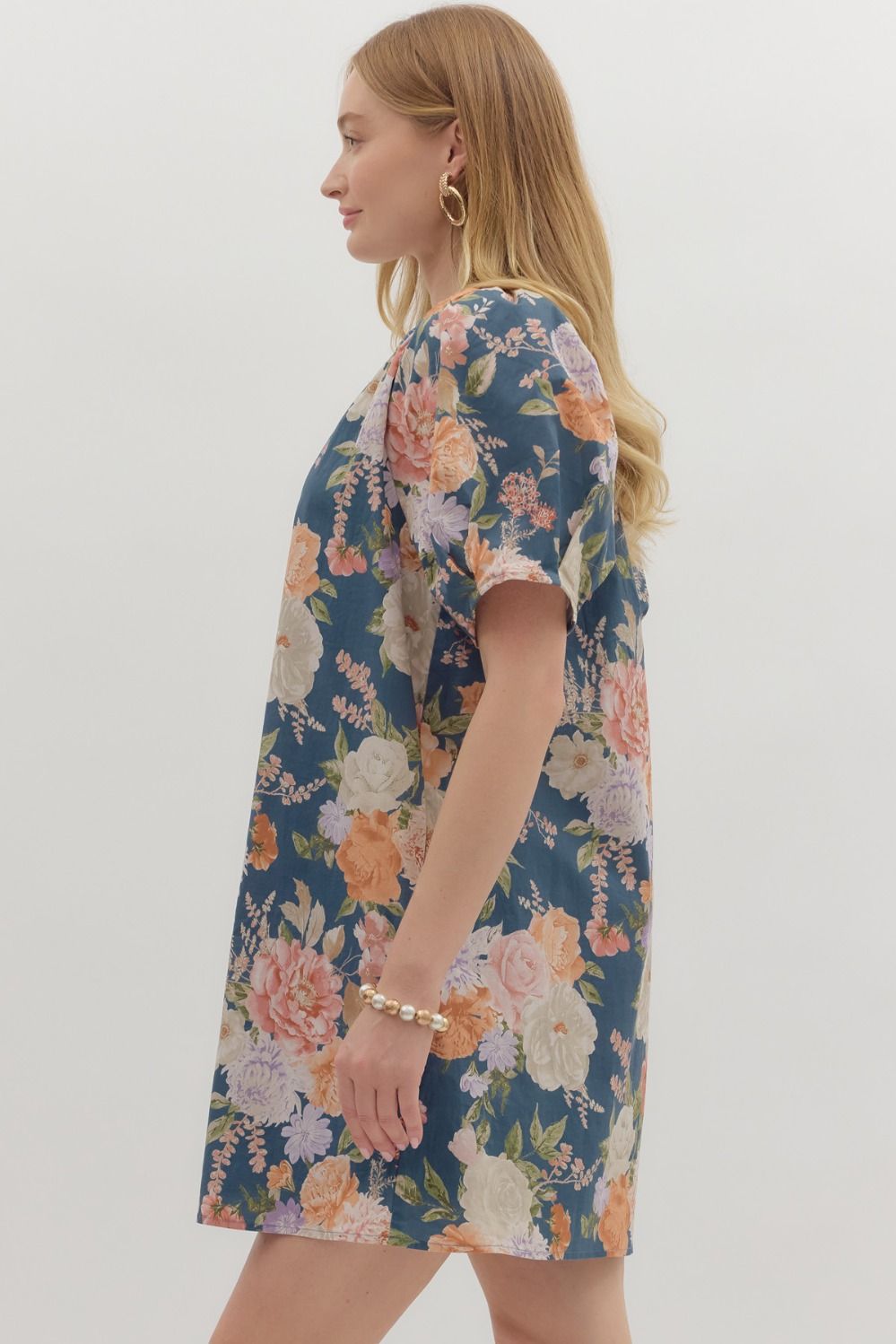 The Slate Floral Dress