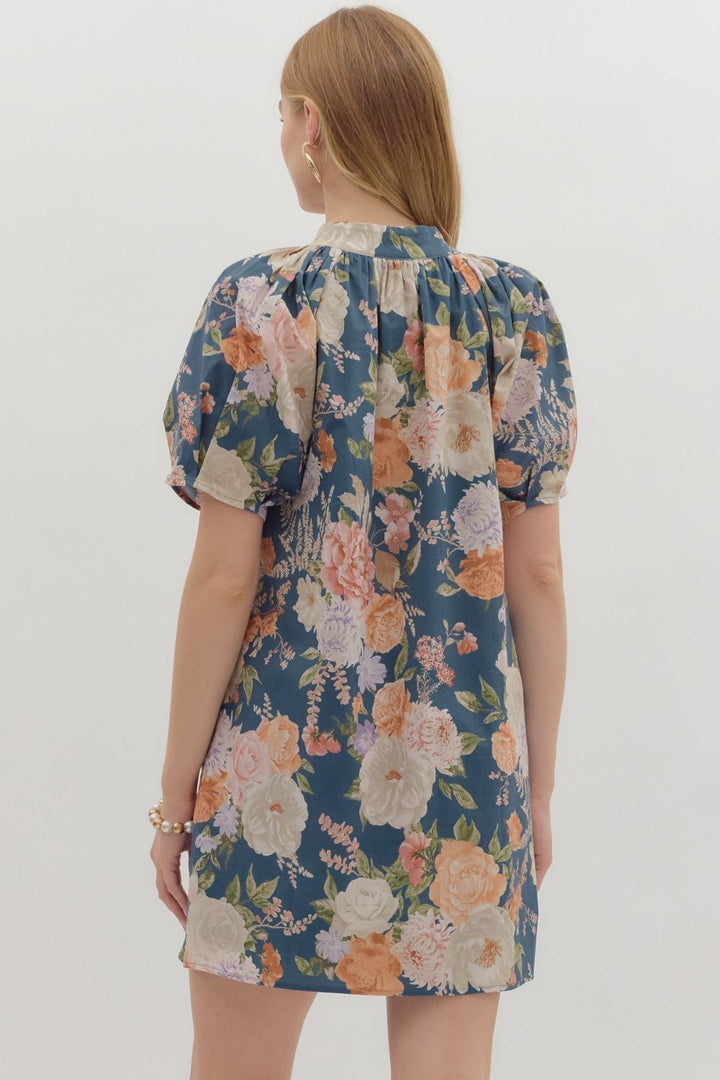 The Slate Floral Dress