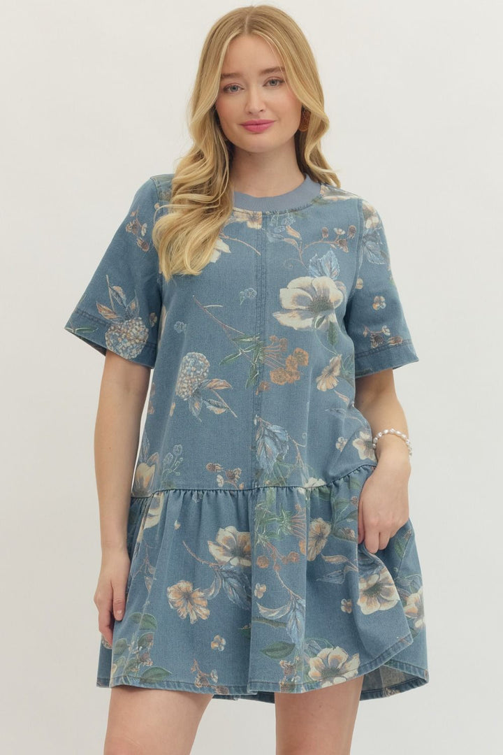 Botanical Mini  Dress