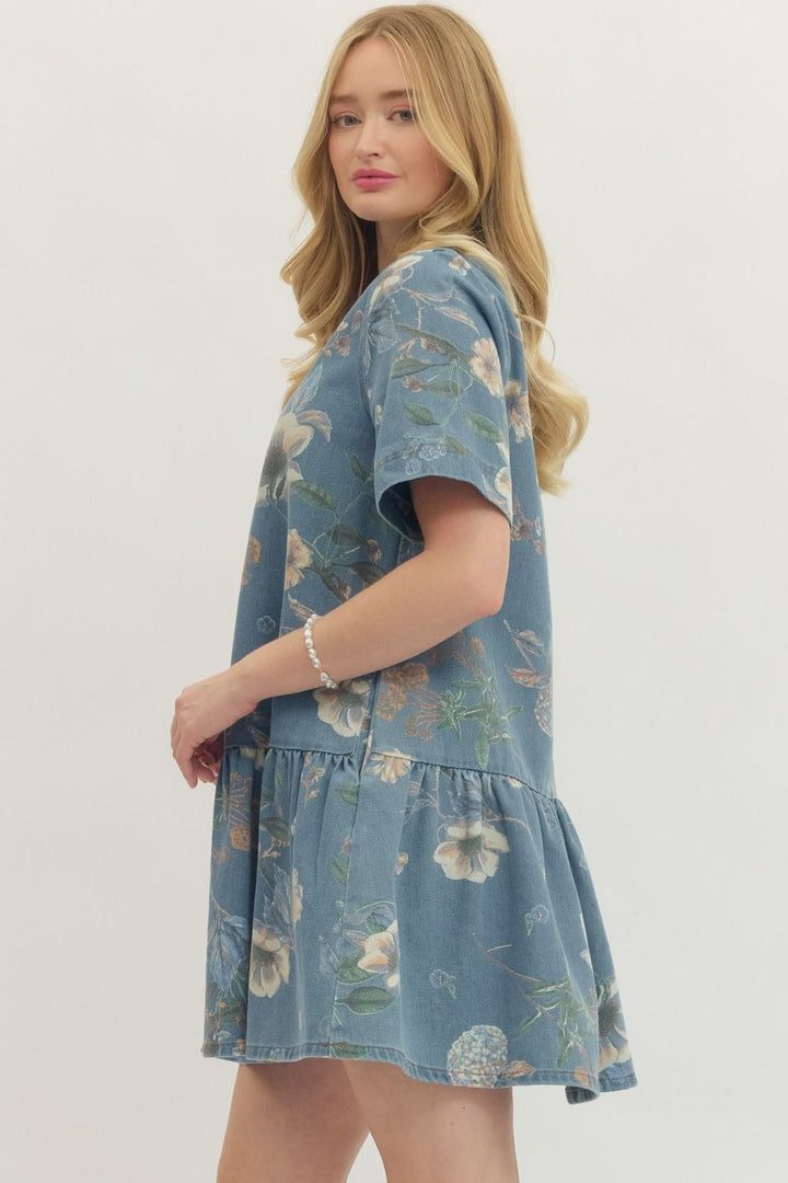 Botanical Mini  Dress