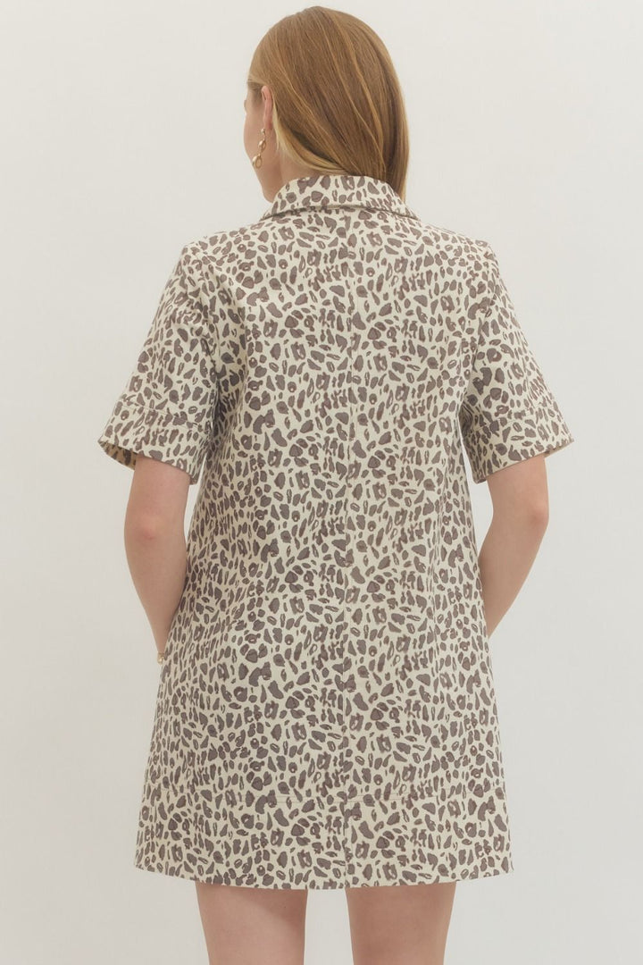 Leopard Mini Dress
