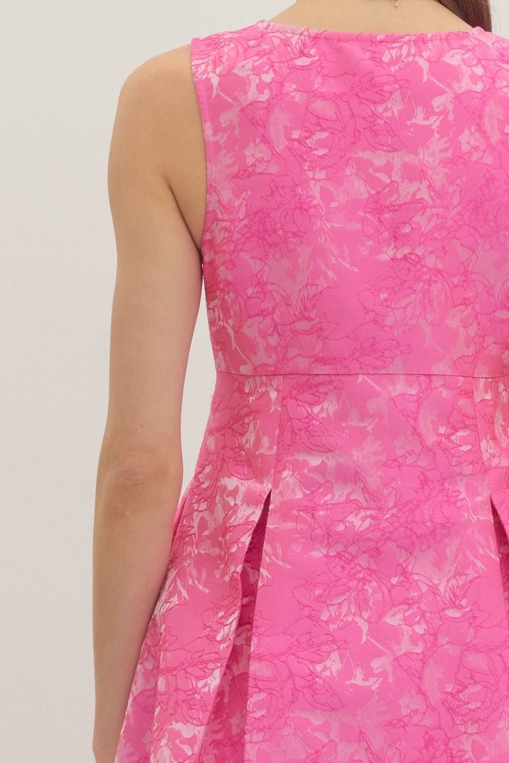Pink Peony Dress