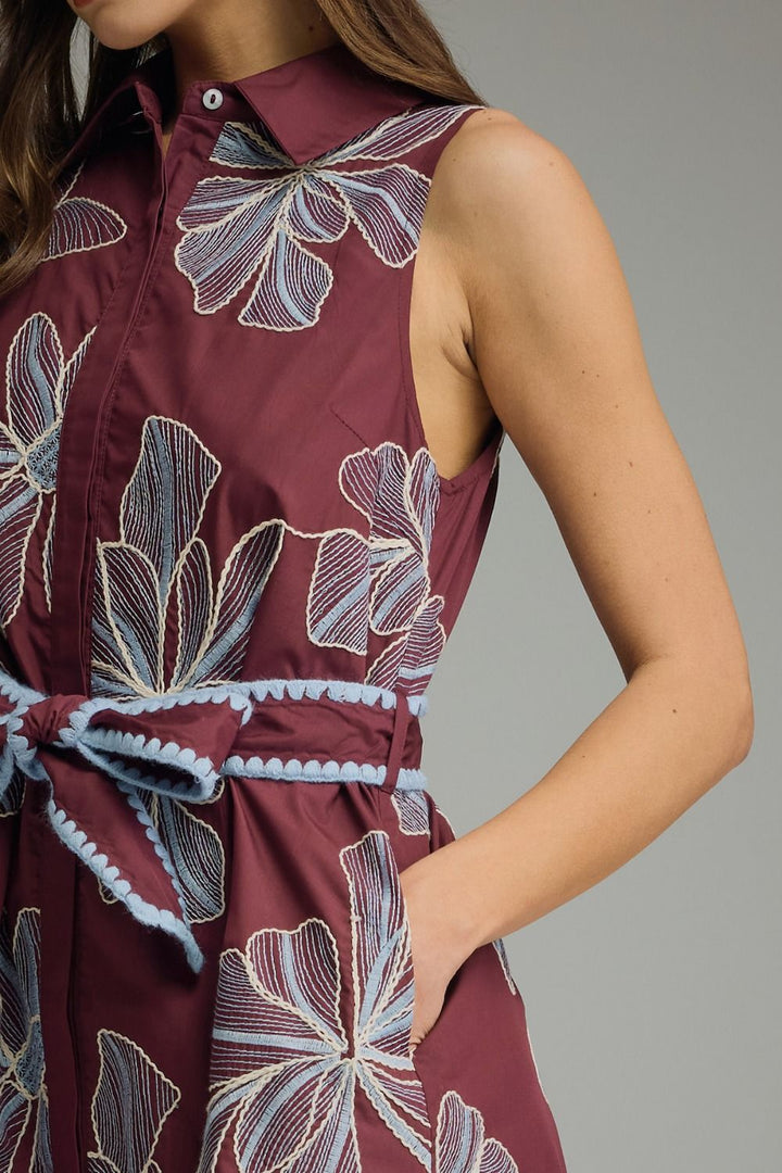 Floral Embroidered Dress