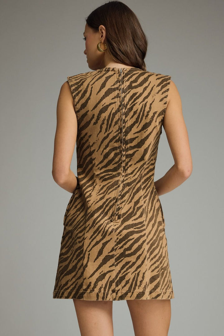 Cocoa Zebra Dress