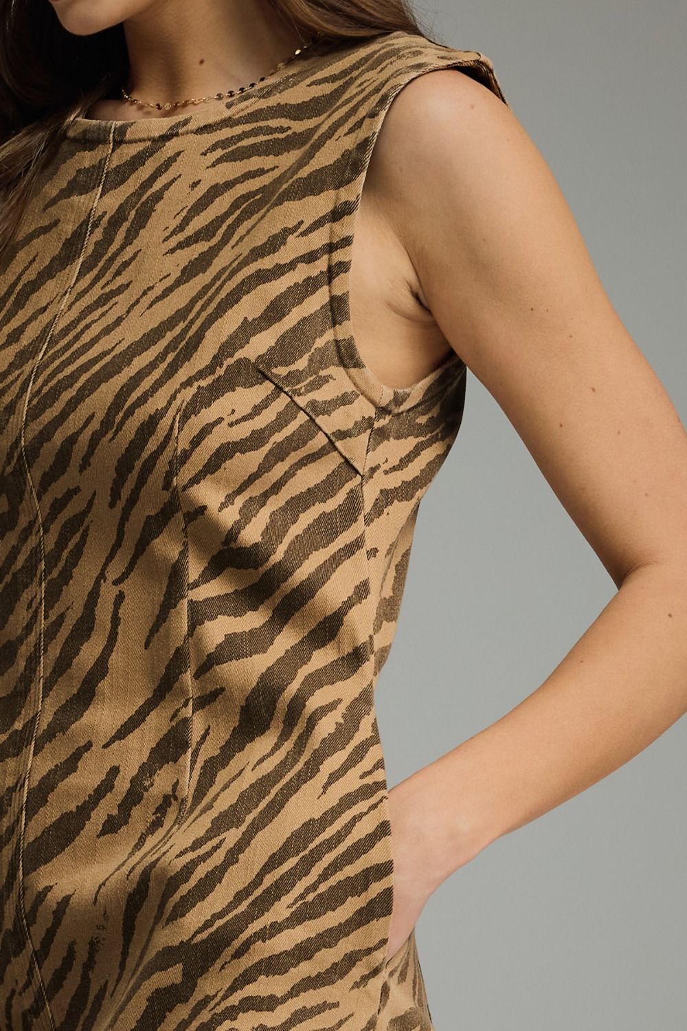 Cocoa Zebra Dress