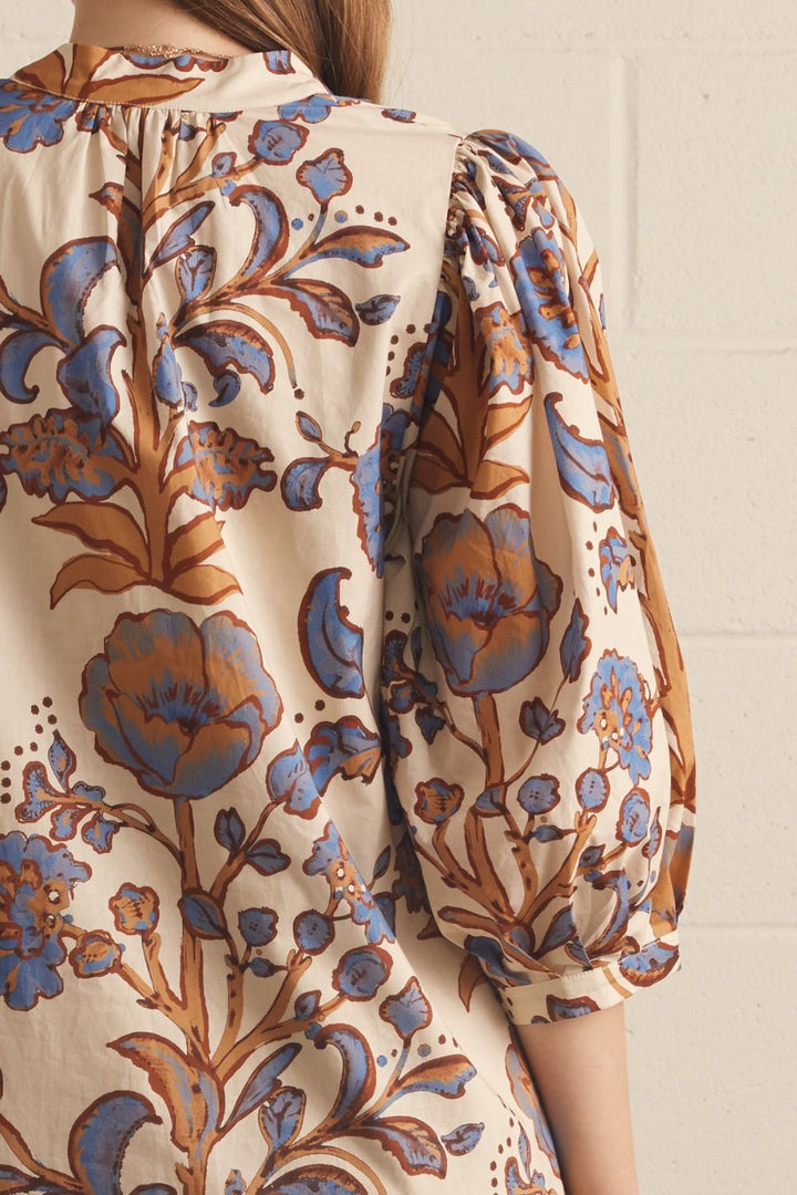 Fall Floral Dress