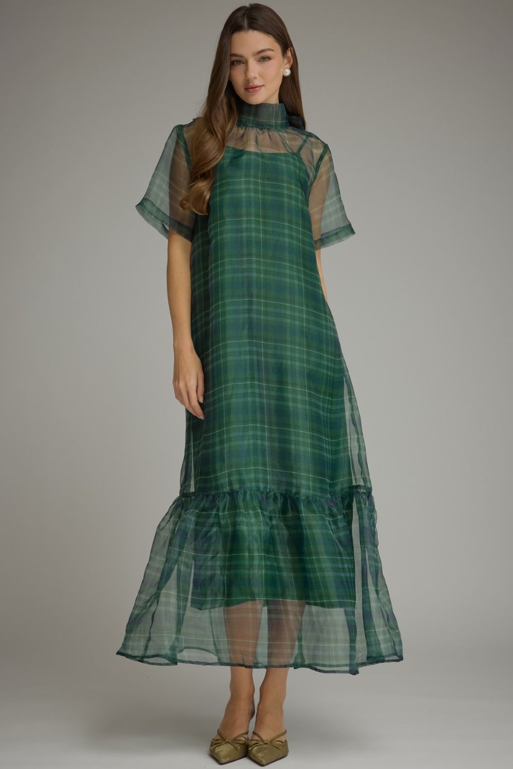 Evergreen Midi Dres