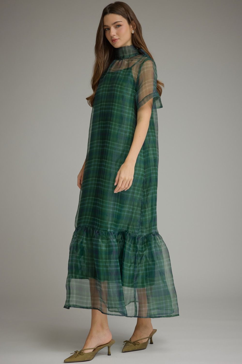 Evergreen Midi Dres