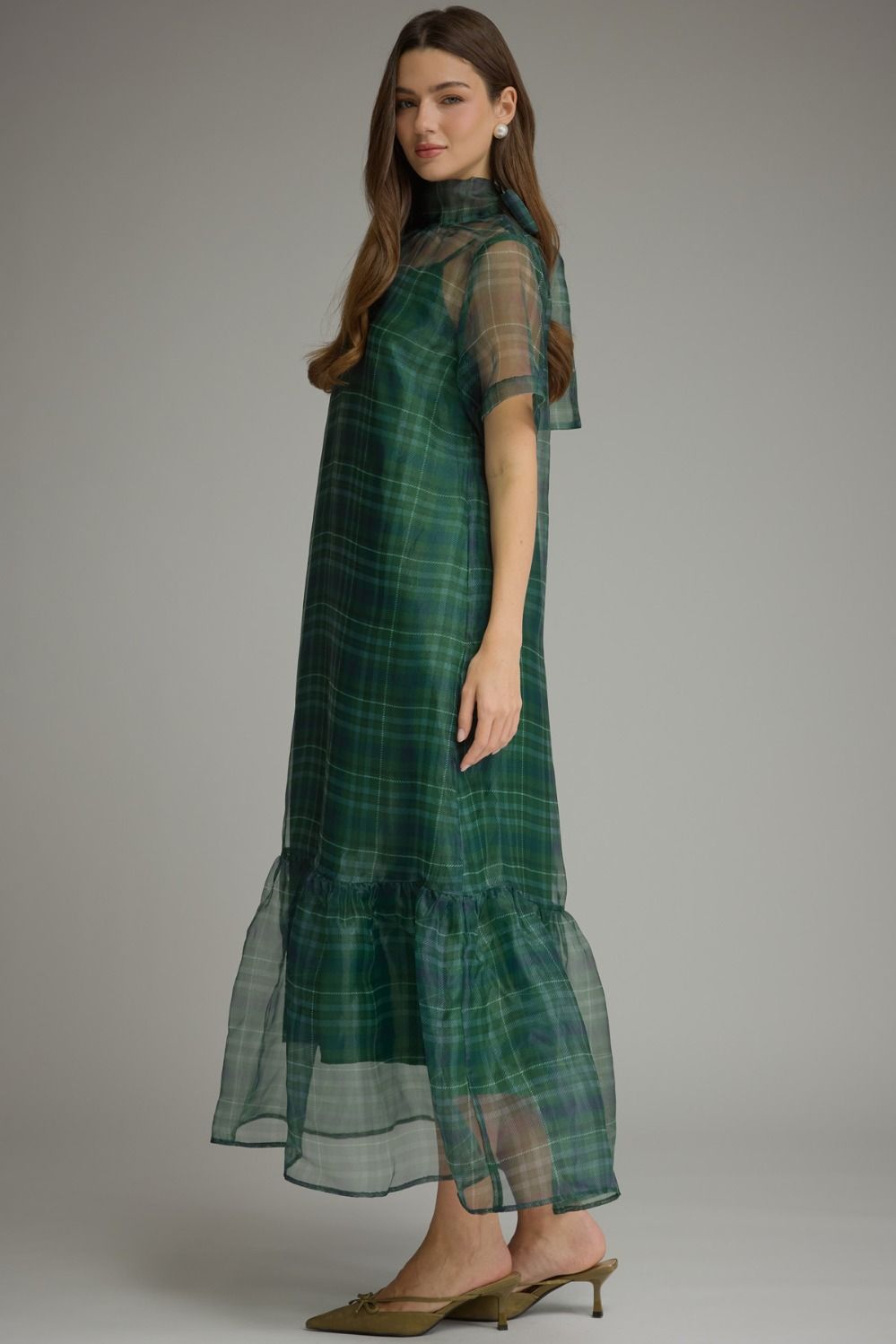Evergreen Midi Dres